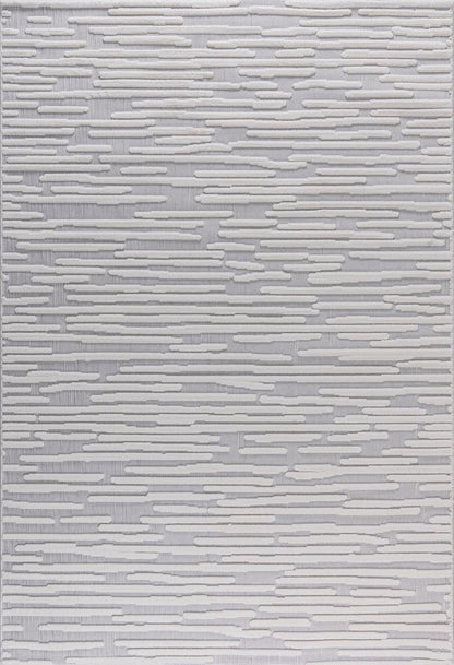 Alfombra Roma / 0023A / White - Grey