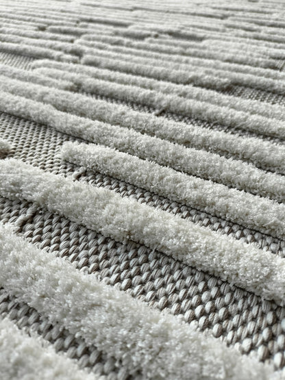 Alfombra Roma / 0023A  / White - Cream