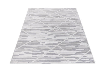 Alfombra Roma / 0024A / White - Grey