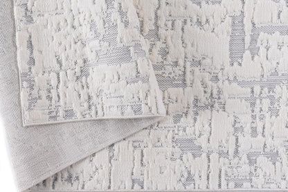 Alfombra Roma / 0015A / White - Grey
