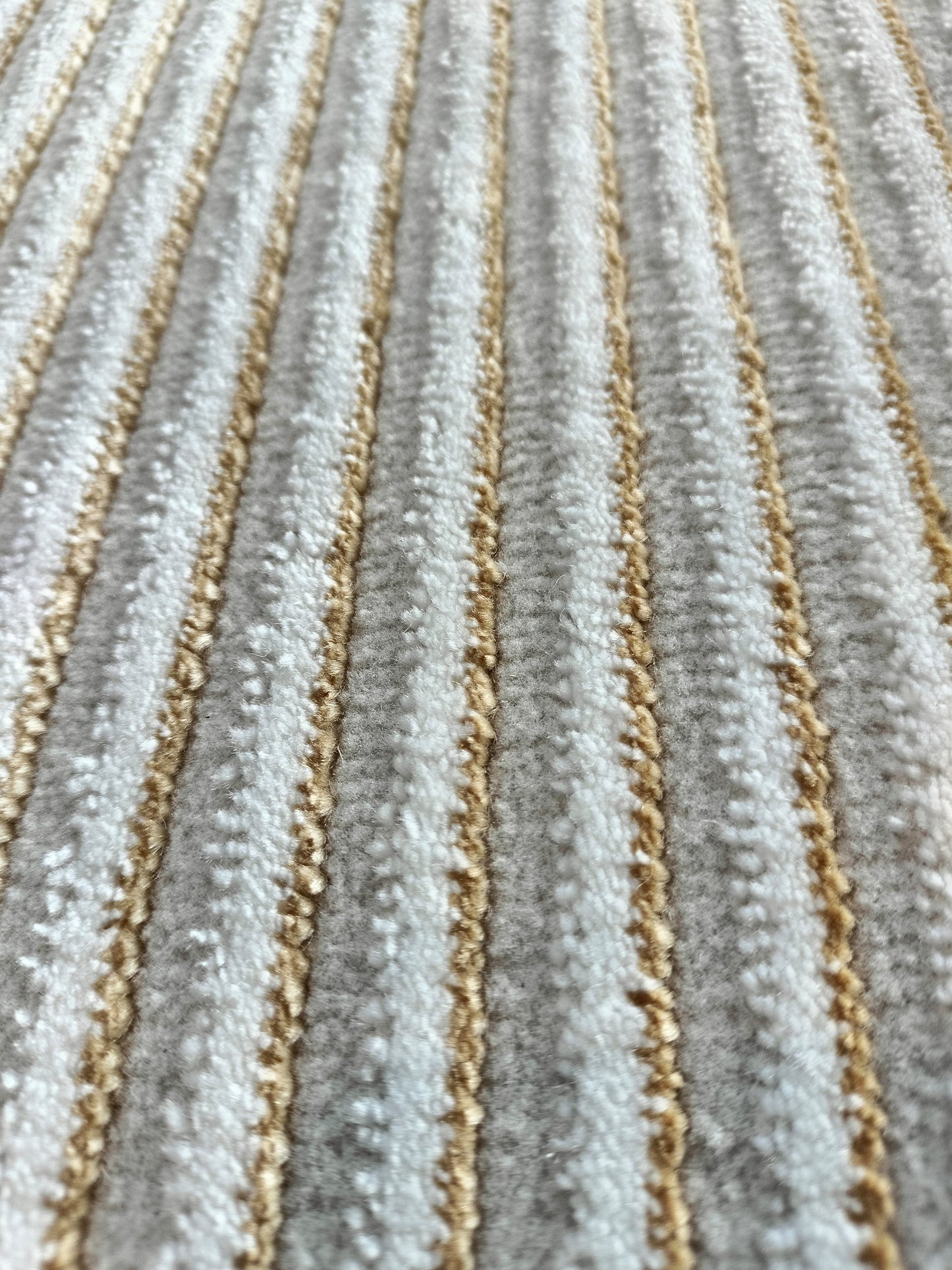 Alfombra Florencia  / 0123A / Bone - Gold